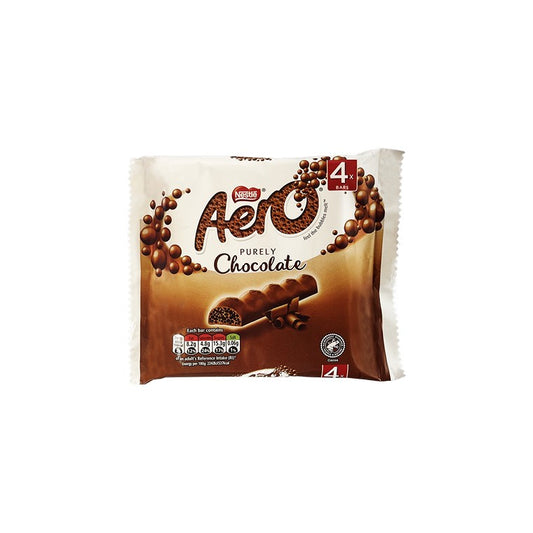 Aero Milk Chocolate Bubbly Bar , 4pk