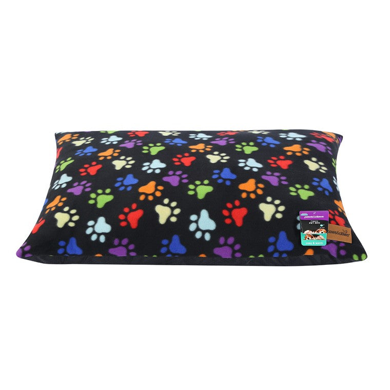 Fleece Pillow Pet Bed, Asstd