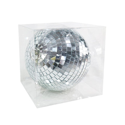 Disco Bauble Mirror, Silver, 20cm