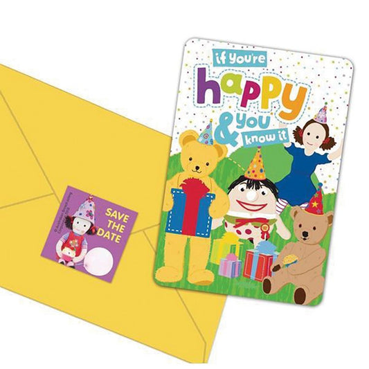 Play School Invitations, 8pk