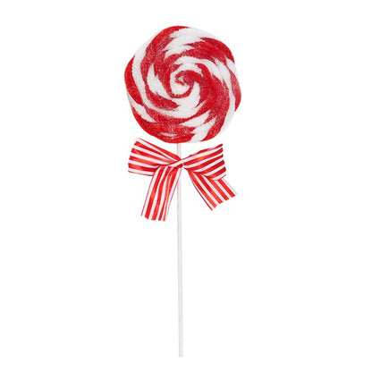 Swirly Plush Lollipop Pick, 48cm, Asstd