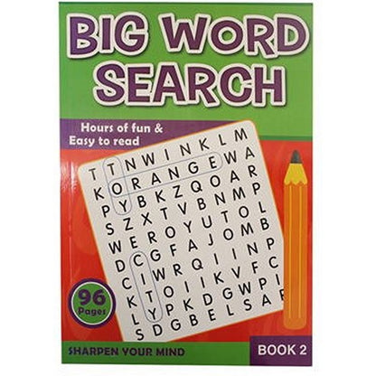 A4 Word Search Book, 96pgs