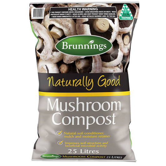 Naturally Good Mushroom Compost, 25L