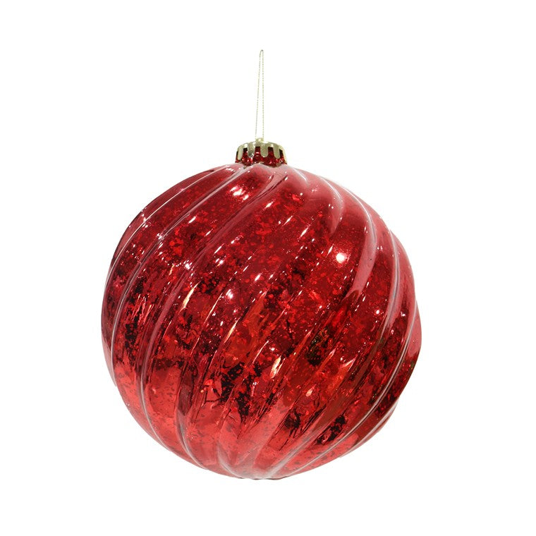 Fancy Jumbo Bauble, 15cm, Asstd