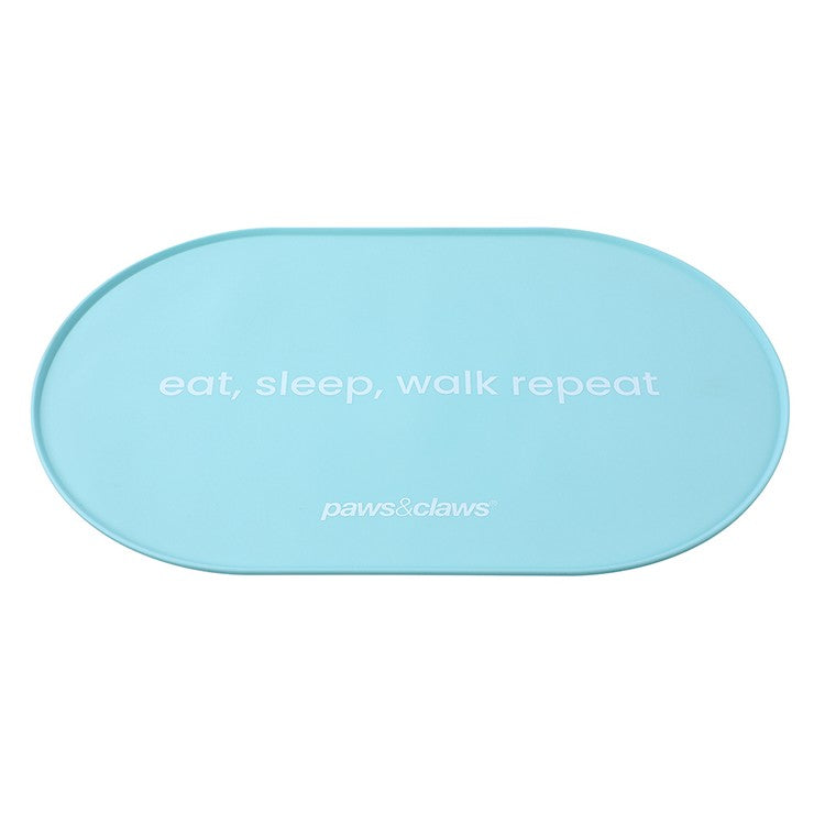 Pet Non-Slip Food Mat, Asstd