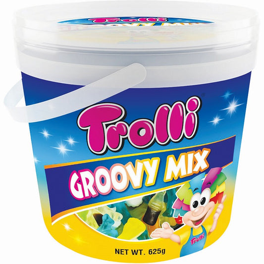 Trolli Groovy Mix Bucket, 625gm