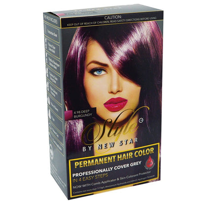 Permanent Hair Colour, Asstd