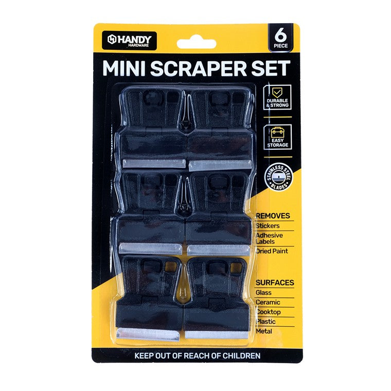 Mini Scraper Set, 6pc