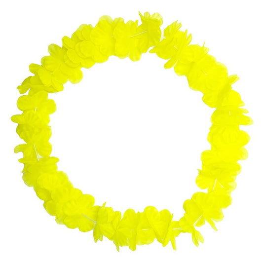 Party Flower Lei, Yellow