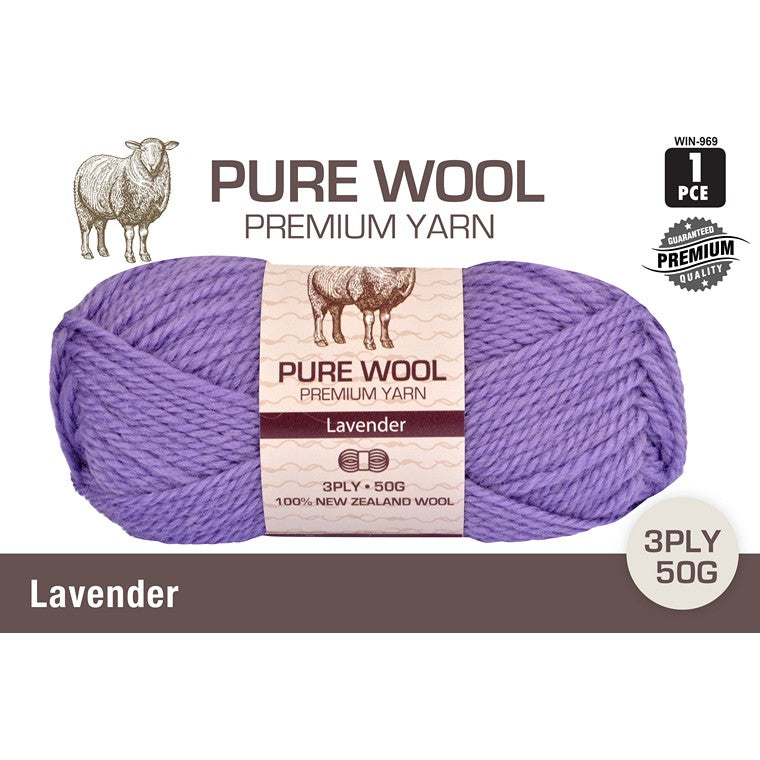 Pure Wool, Lavender