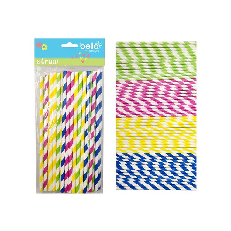 Paper Straws, 50pk