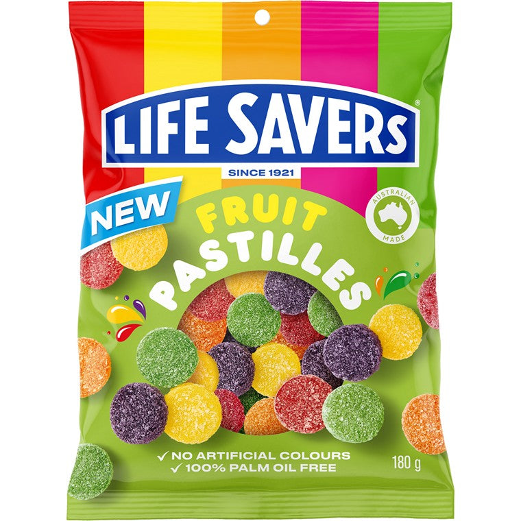 Life Savers Fruit Pastilles, 180gm