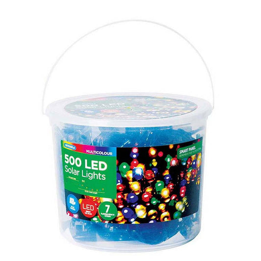 Solar String Light 400 LED,  Multi Coloured