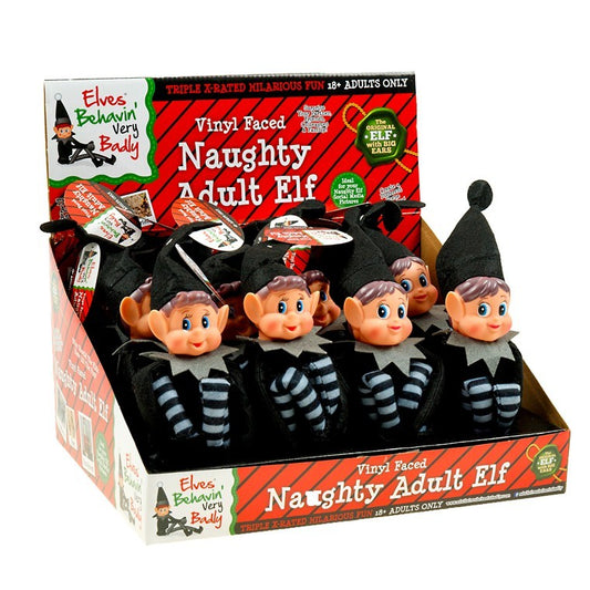 Christmas Elves Black Elf, 2 Asstd