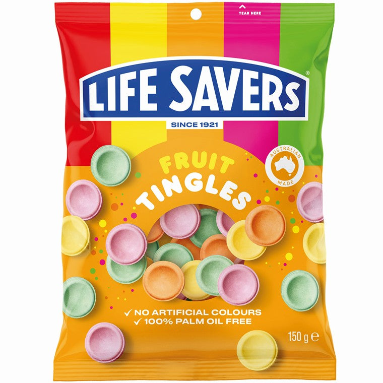 Life Savers Fruit Tingles, 150gm