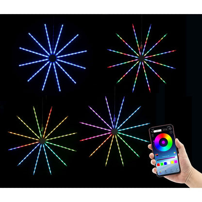 LED App Starburst Light, 60cm