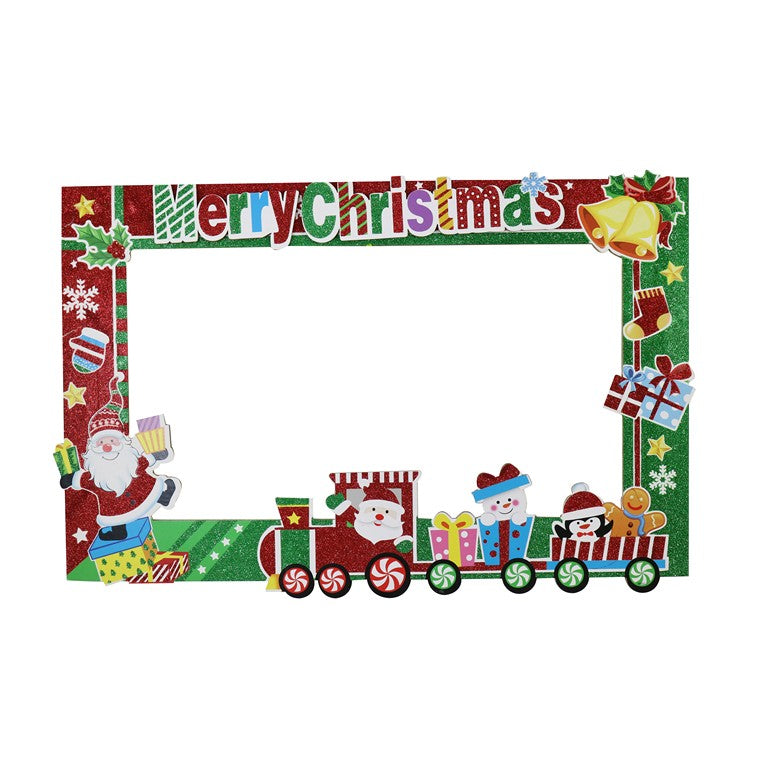 Christmas Giant Selfie Frame, Asstd