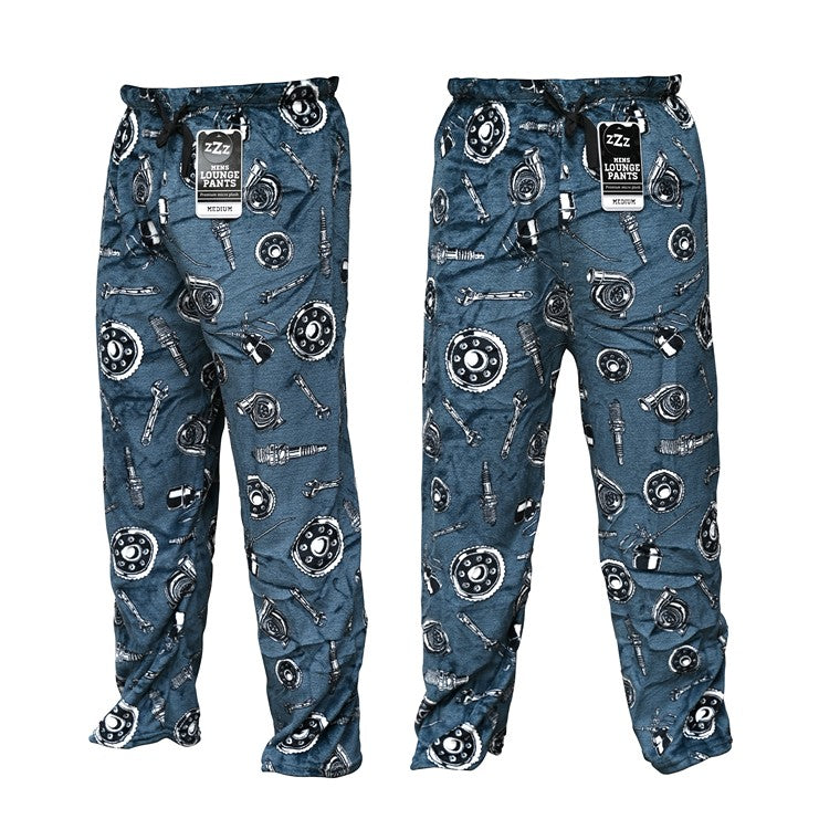 Mens PJ Lounge Pants, Asstd Sizes & Designs