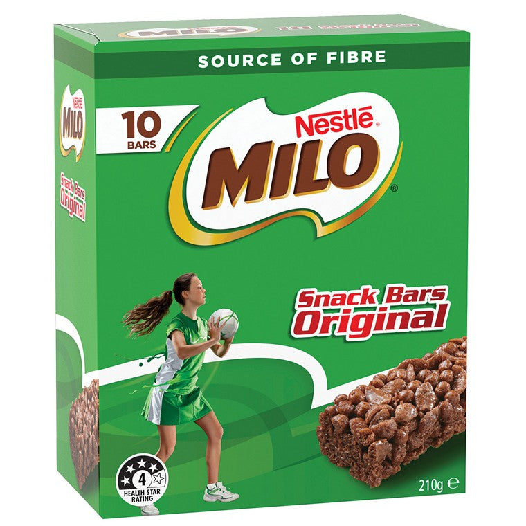 Milo Original Snack Bars, 10pk