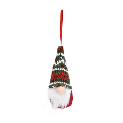 Hanging Knit Hat Gnome, 15cm, Mega Mix, Asstd