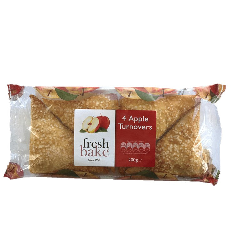 Fresh Bake Apple Turnovers, 4pk