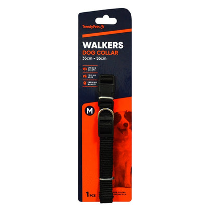 Walkers Dog Collar, Asstd, Medium