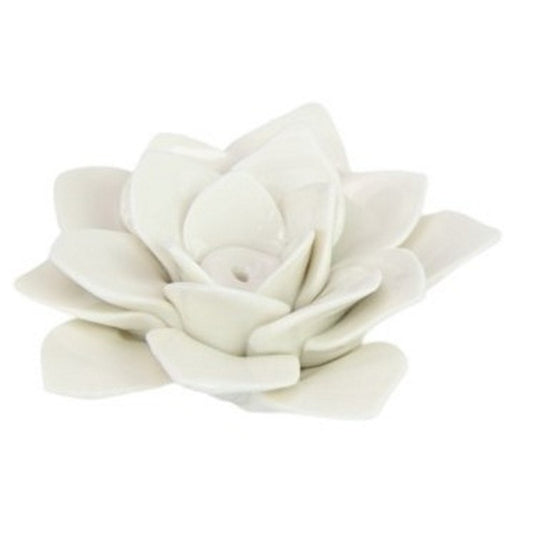 Ceramic Flower Incense Holder, Asstd