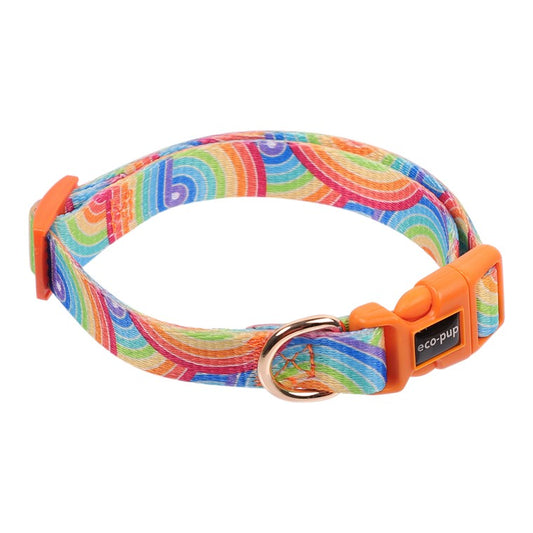 Pet Collar, Rainbow, Small