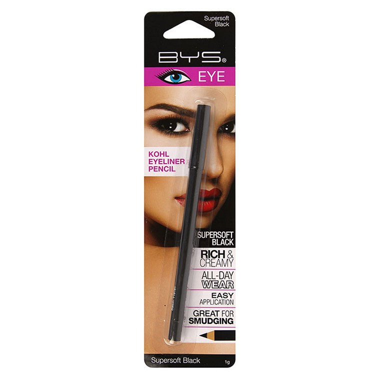 BYS Eyeliner Kohl Pencil 101 Super Soft Black