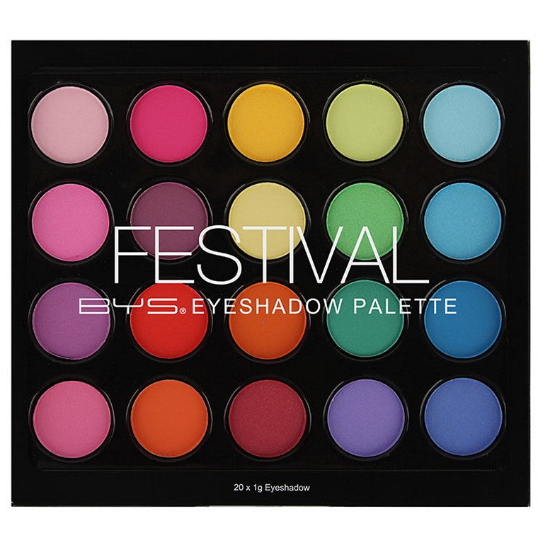 BYS Festival Eyeshadow Palette 20pc