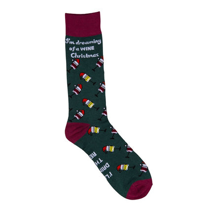 Xmas Novelty Socks, Asstd Designs