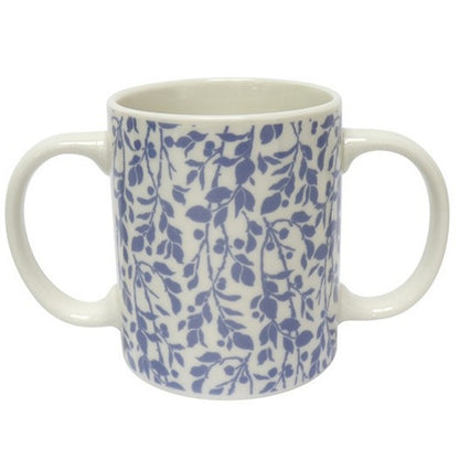 Ceramic Mug w/ Double Handle, Asstd