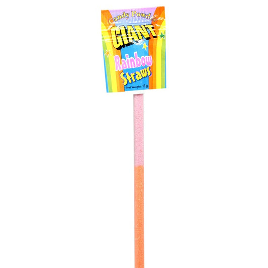 Giant Rainbow Straw