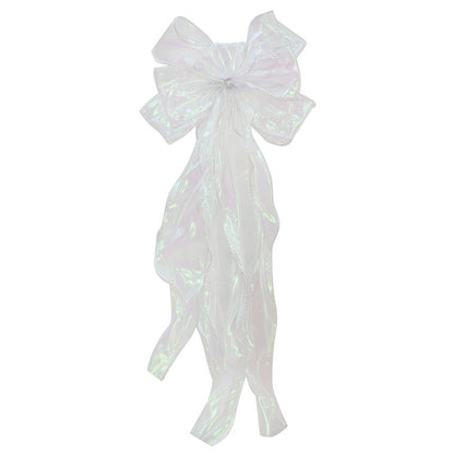 Organza Ruffled Bow, Asstd