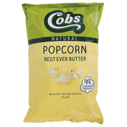 Cobs Natural Popcorn Best Ever Butter, 90gm