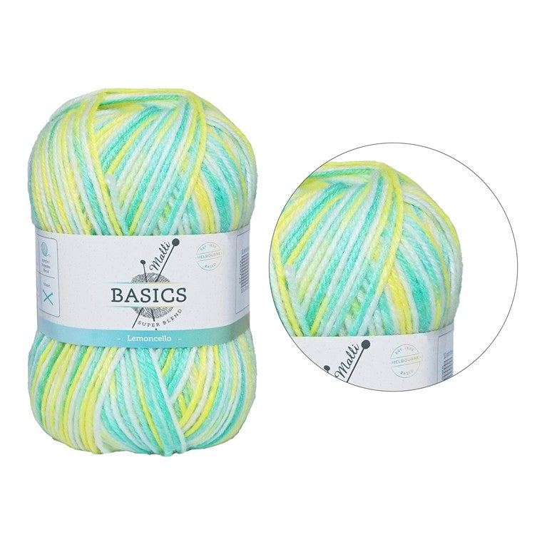 Acrylic Yarn, Lemoncello