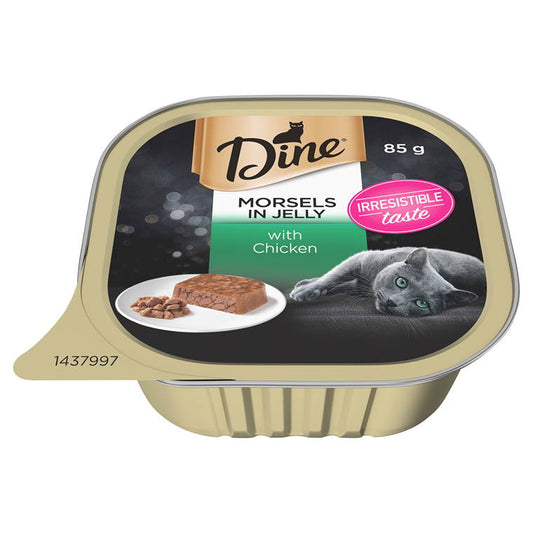 Dine Morsels in Jelly with Chicken, 85gm