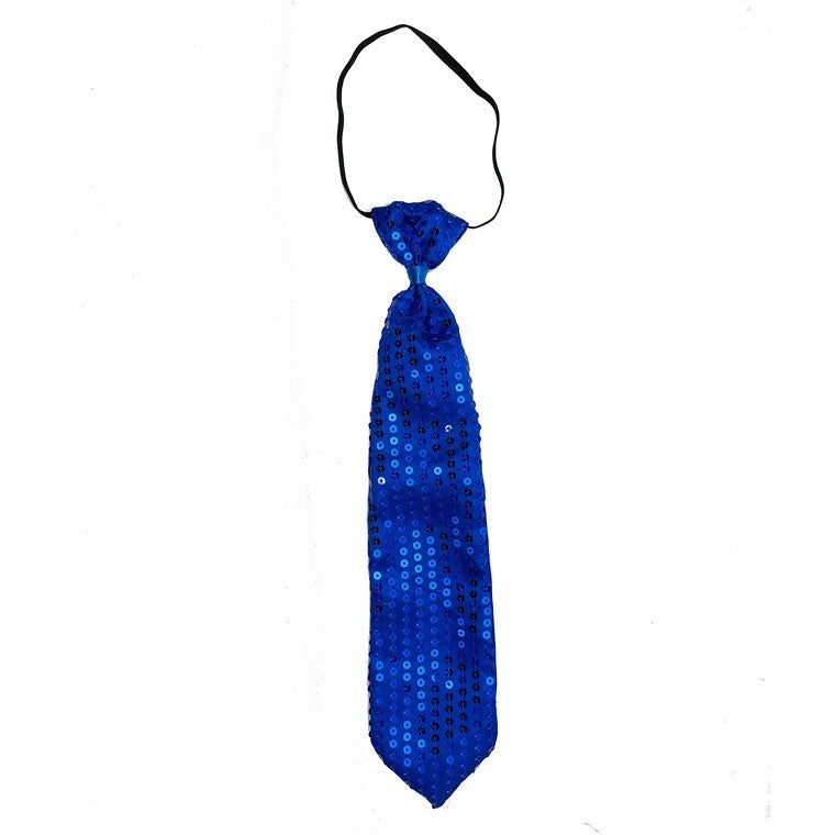 Party Tie Sequin, Blue