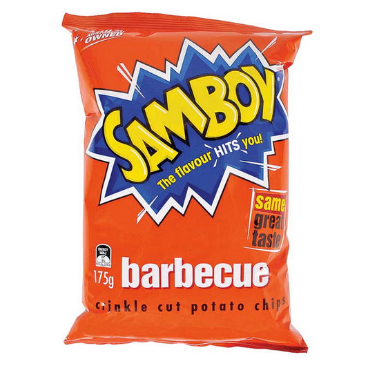 Samboy BBQ Chips, 175gm