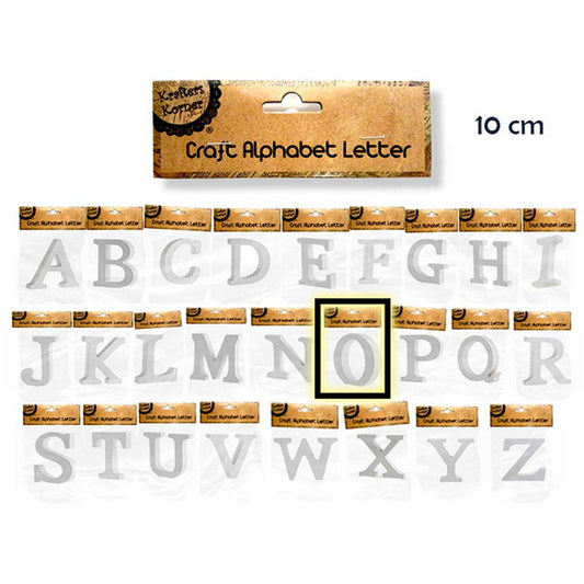 Alphabet Letters, O, 10cm