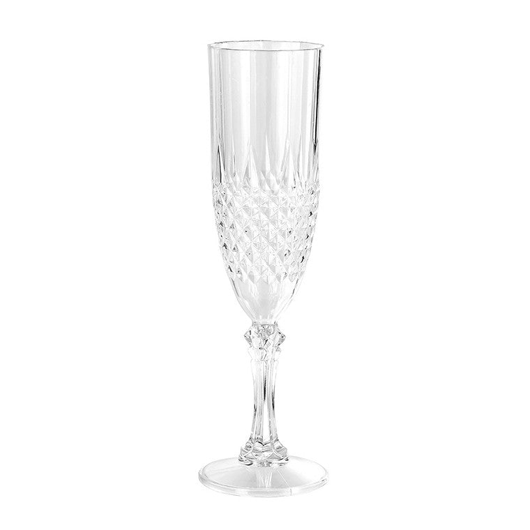 Crystal Deco Champagne Glass, 170ml