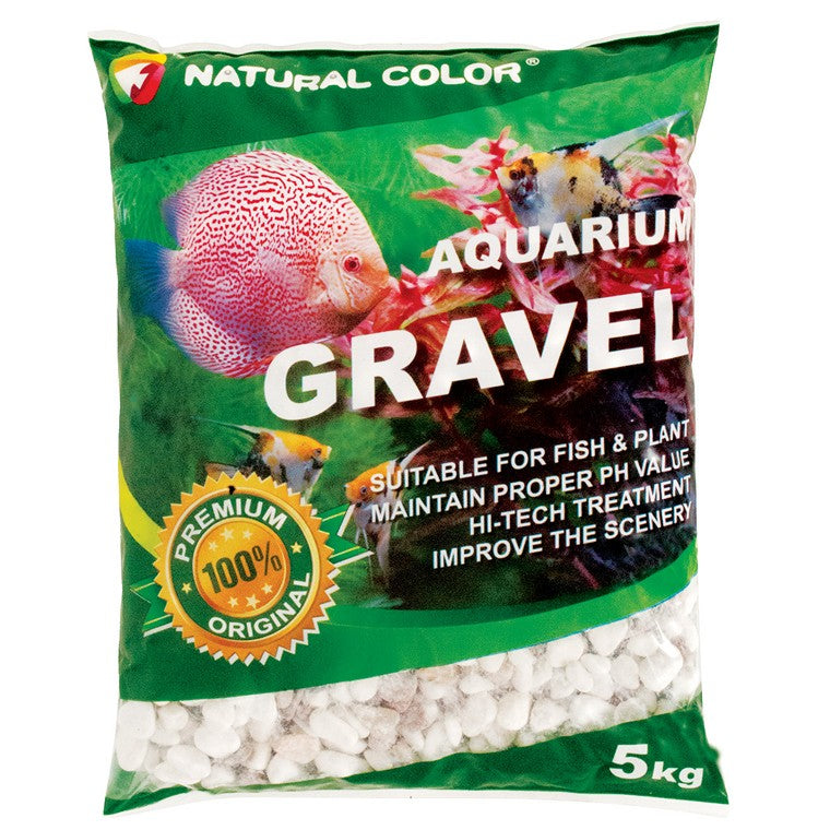 Aquarium White Gravel, 5kg