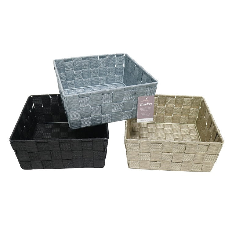 Rectangle Storage Basket, Asstd