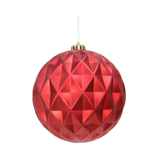 Fancy Jumbo Bauble, 15cm, Asstd