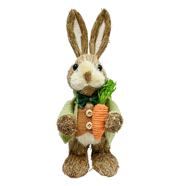 Easter Dressed Sisal Bunny, 22cm, Boy or Girl