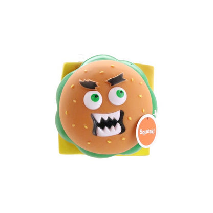 Fast Food Chompers Vinyl Chew Toy, 16cm, 2 Asstd Designs