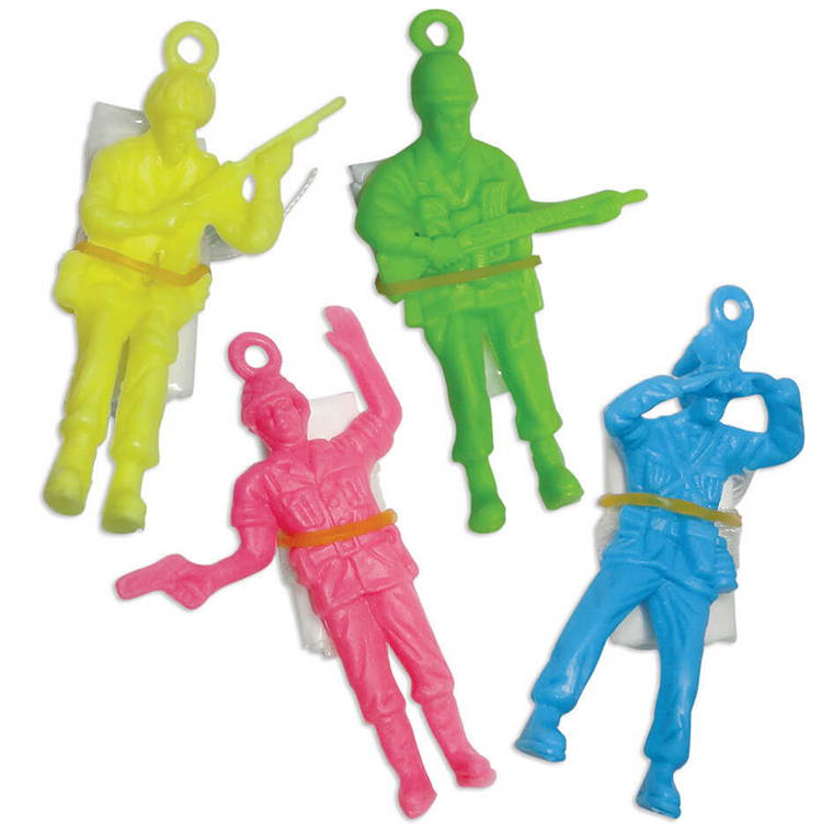 Party Favour Parachute Man, 4pk