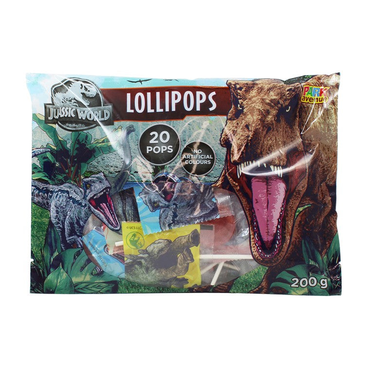 Jurassic World Lollipops, 20pk