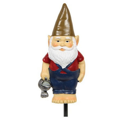 Garden Stake Gnome, 12cm, 8 Asstd