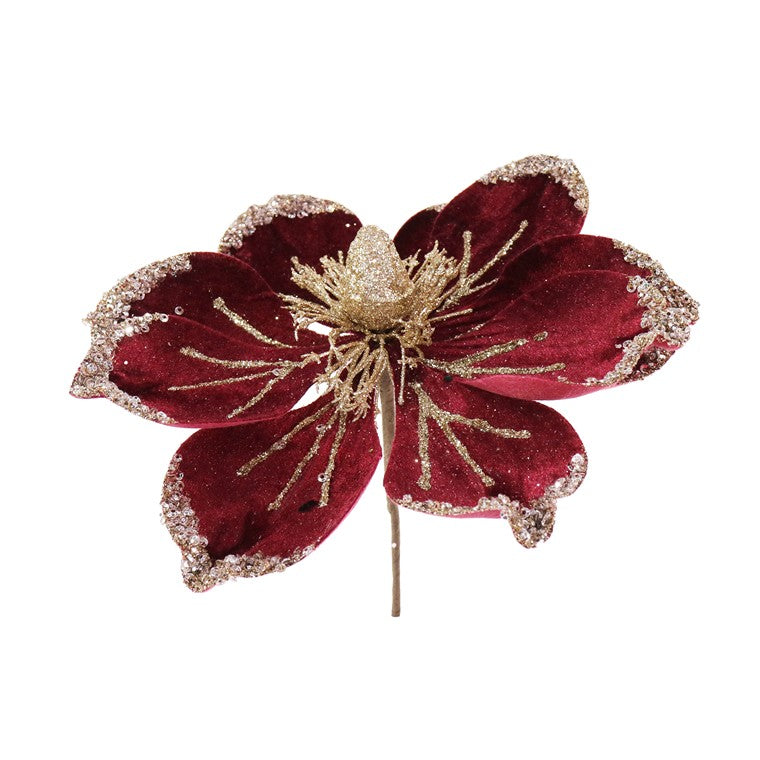 Glitter Magnolia, 22cm, Asstd